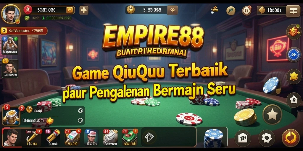 Screenshot gameplay QiuQiu yang seru dan interaktif.