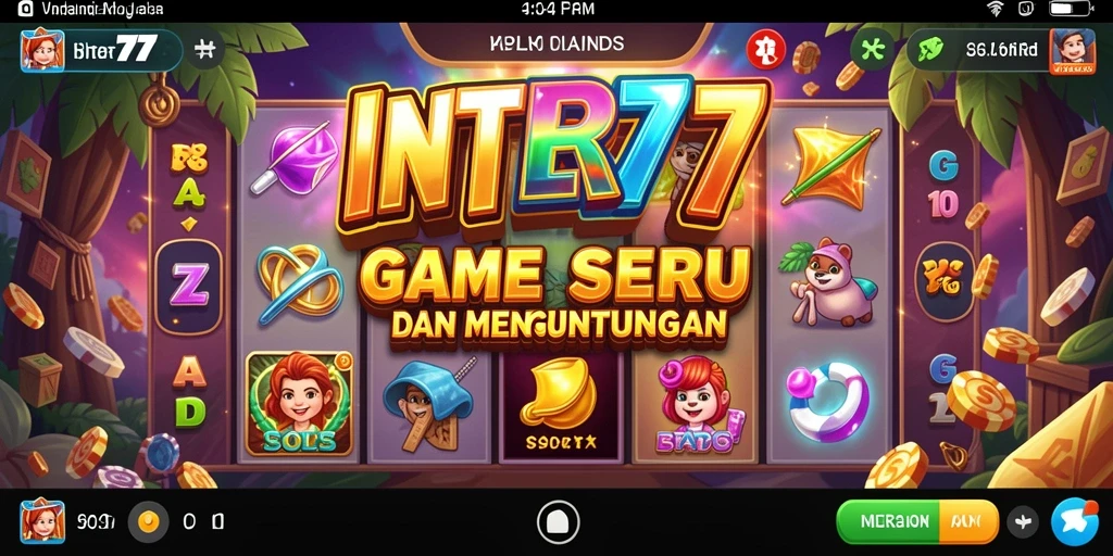 Tampilan menarik dan gameplay seru dari INTER77.