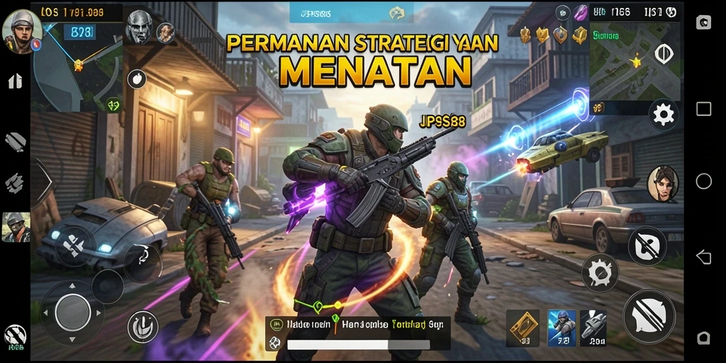 Tampilan gameplay JPS88 yang penuh strategi dan taktik.