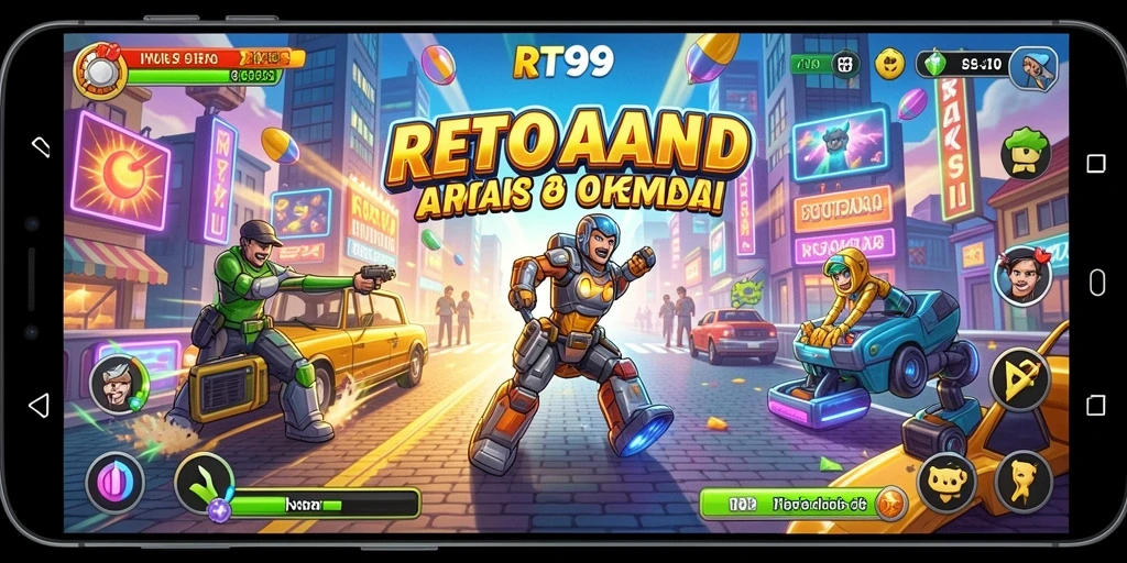 Tampilan gameplay RT99 yang seru dan menarik.