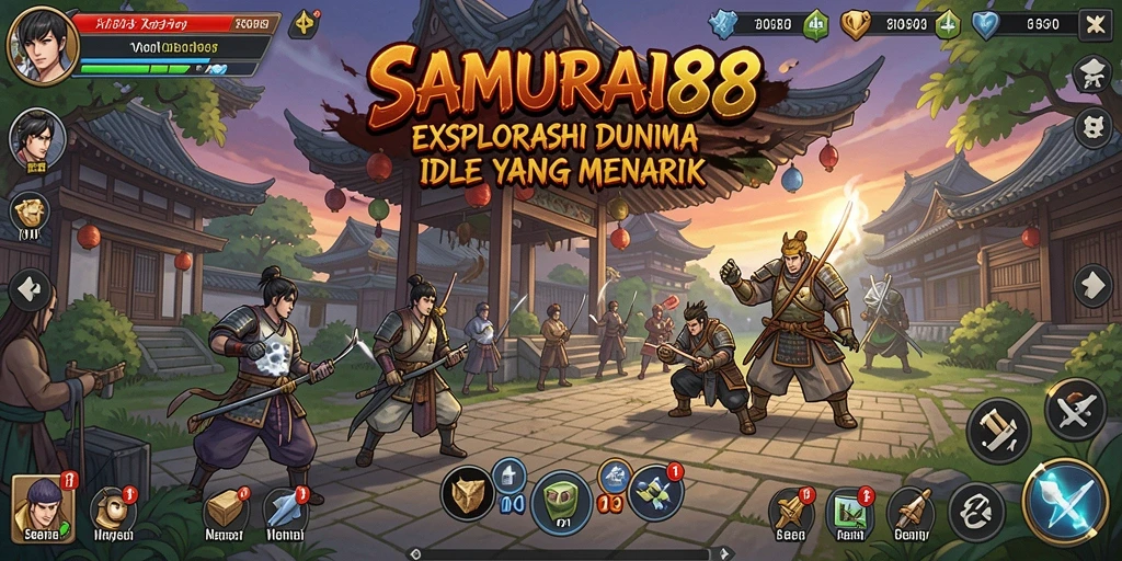 Tampilan gameplay <strong>SAMURAI88</strong> yang menarik dan adiktif.