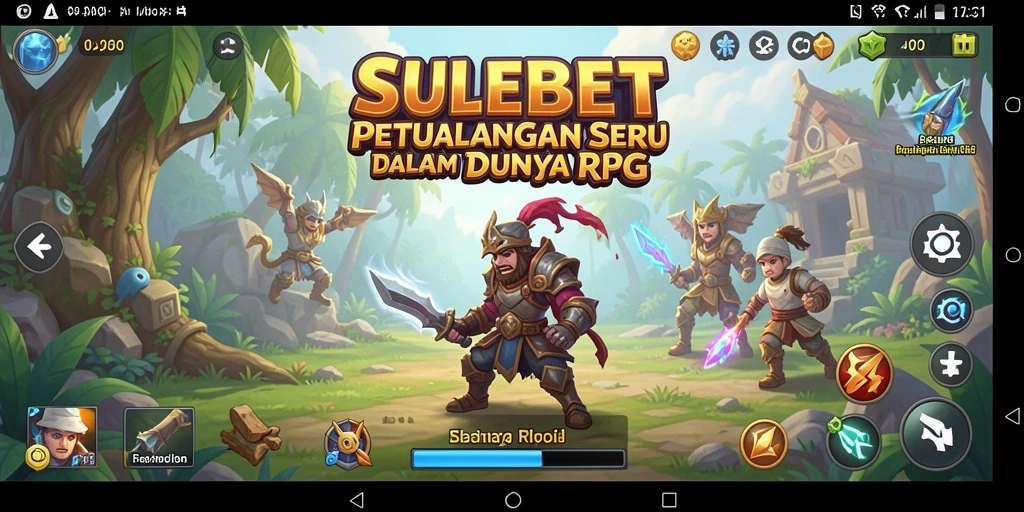 Screenshot menampilkan aksi seru dalam permainan SULEBET RPG.